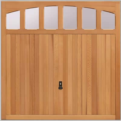 wooden garage door Bolton